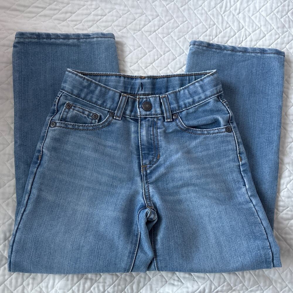 Sonoma Skinny Mid Rise Kid Girl Size 7 Adjustable Button Waist